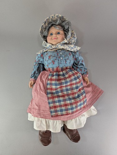 Vintage granny world vinyl - world, 22"
